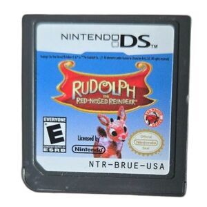 Rudolph the Red-Nosed Reindeer Nintendo DS 3DS (Cartridge Only) Tested